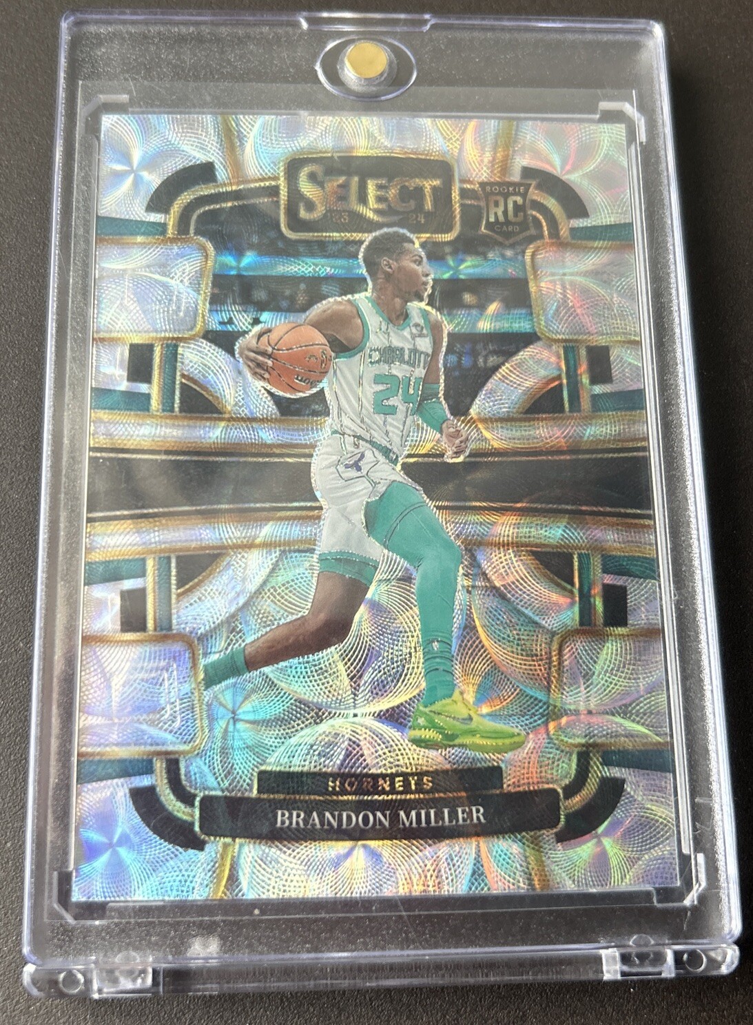 2023-24 Panini Select Brandon Miller (RC) Scope Prizm  #80