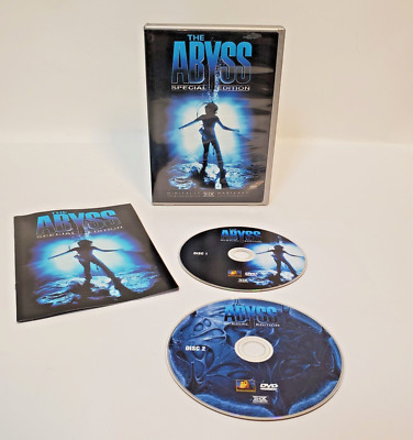 The Abyss (1989/1993) (DVD, 2000, 2-Disc Set Special Edition) James Cameron Gray