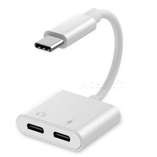 A Grade Type C to 2in1 Type C DAC Audio Adaptor charger Cable f OnePlus 9