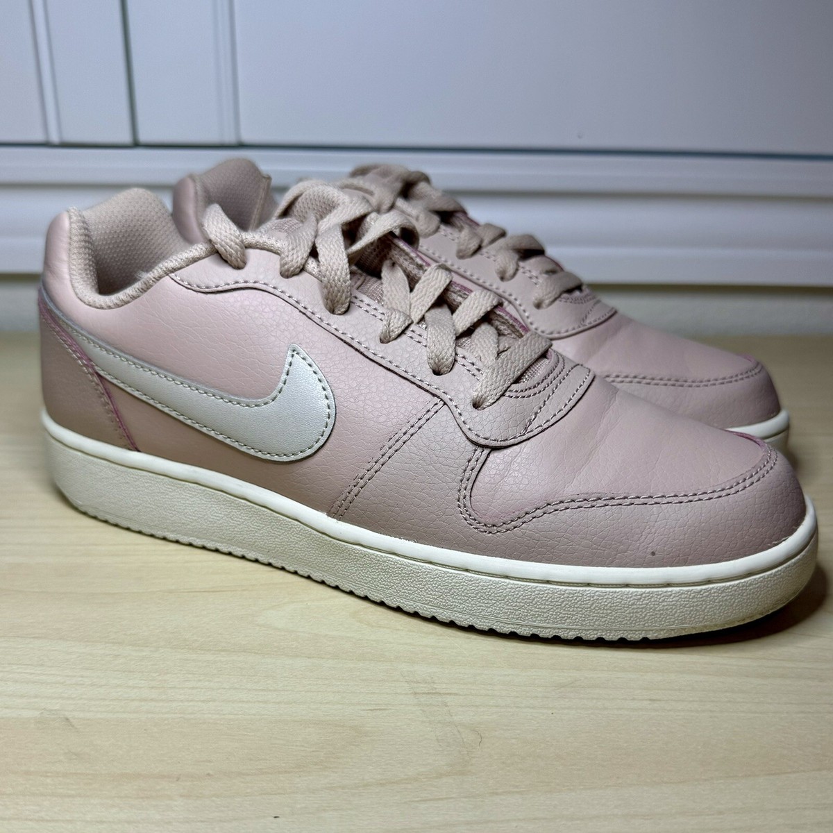 nike ebernon low beige