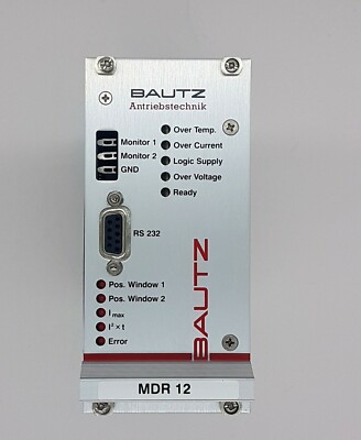BAUTZ MDR12 DE-MDR12-11-005-BA Digitaler Servoverstärker