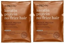 HI PRO PAC KERATIN INTENSE PROTEIN THREATMENT HAIR FRIZZ FREE HAIR 2Pks 1.75floz