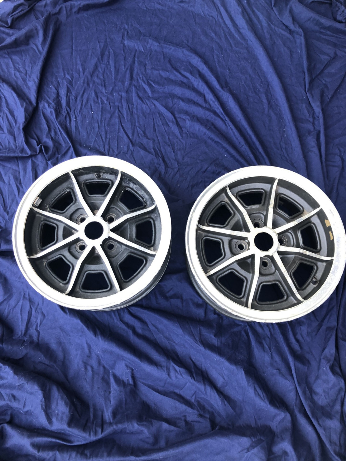 Original 1974 John Player Special Lotus Wheels (2) – Rare Vintage