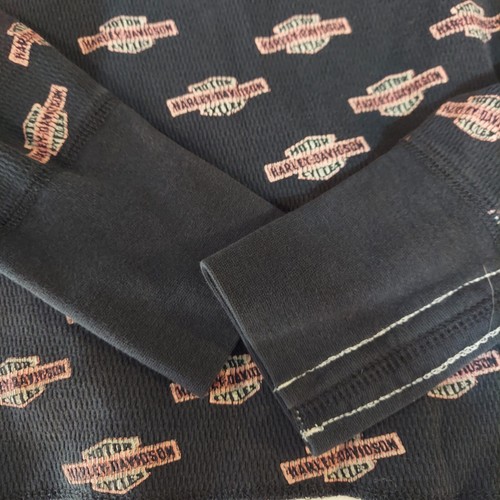 Harley Davidson Flannel Size S Long Sleeve Womans All Over Print - Picture 6 of 6