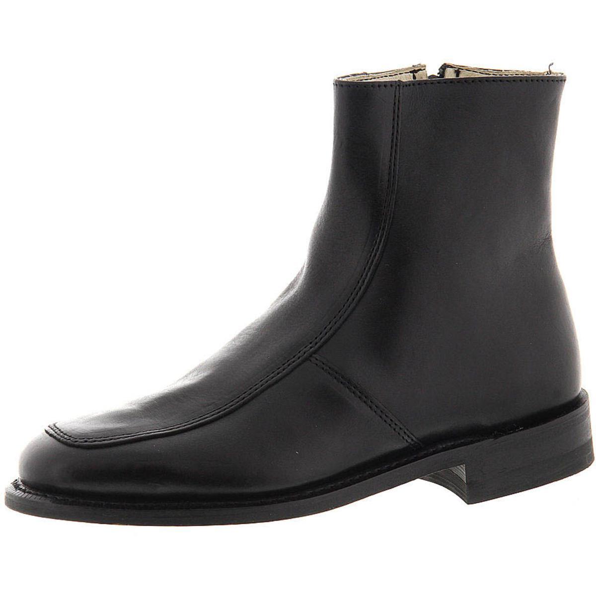 Мужские модельные ботинки Executive Imperials 7 черного цвета 7 очень широких (E+) BHFO 3838