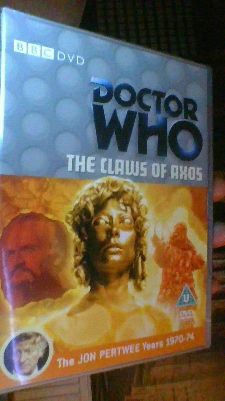 Doctor Who  The Claws of Axos [DVD) Jon Pertwee  1 disc edit  SILVER AMARAY CASE