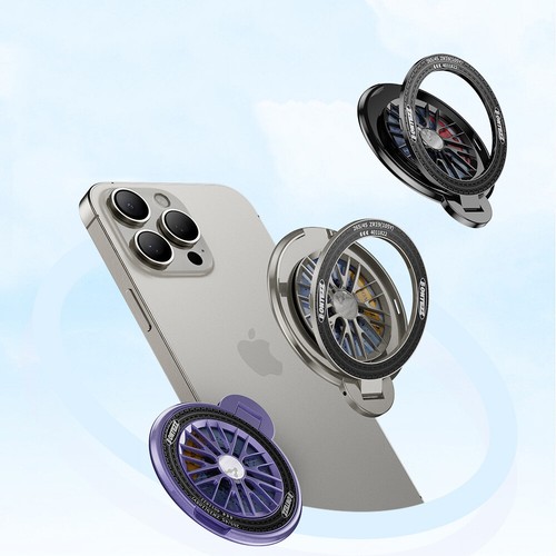 Support Magnétique 360° Anneau Téléphone Hoder pour Smartphone Téléphone Portable - Photo 10/24