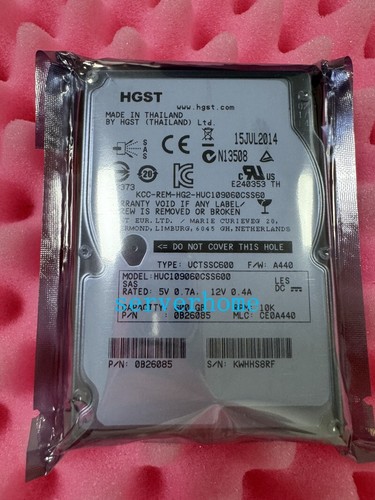 HGST HUC109060CSS600 600GB SAS 2.5" 10K RPM 64MB SAS HARD DRIVE - Picture 3 of 7