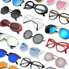 SUNGLASSES MENS WOMENS BUNDLES LOTS B STOCK INVENTORY AS IS PROP DISPOSABLE