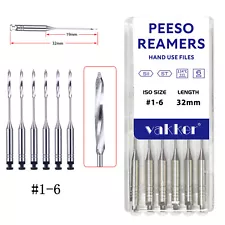 Vakker Dental Endo Gates Glidden Drills Peeso Reamers Stainless Steel Files