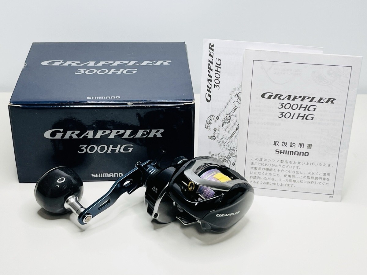 Shimano 17 Grappler 300HG Right Hand Baitcasting Reel 