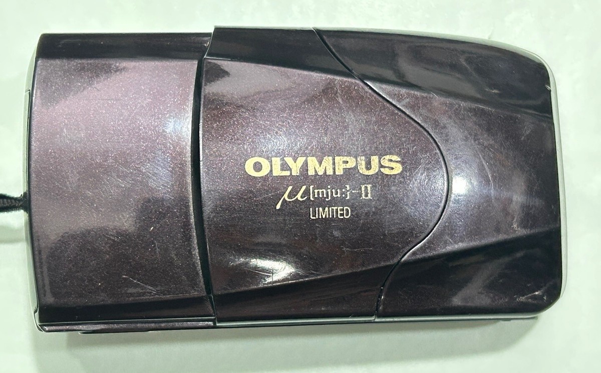 OLYMPUS オリンパス　μ 【mju:】LIMITED Olympus Mju II Limited Edition Quartz Date Panorama