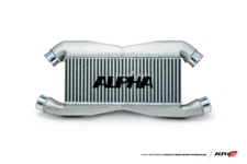 AMS Alpha Front Mount Intercooler Stock/Logo For 2009-2022 Nissan GT-R R35 