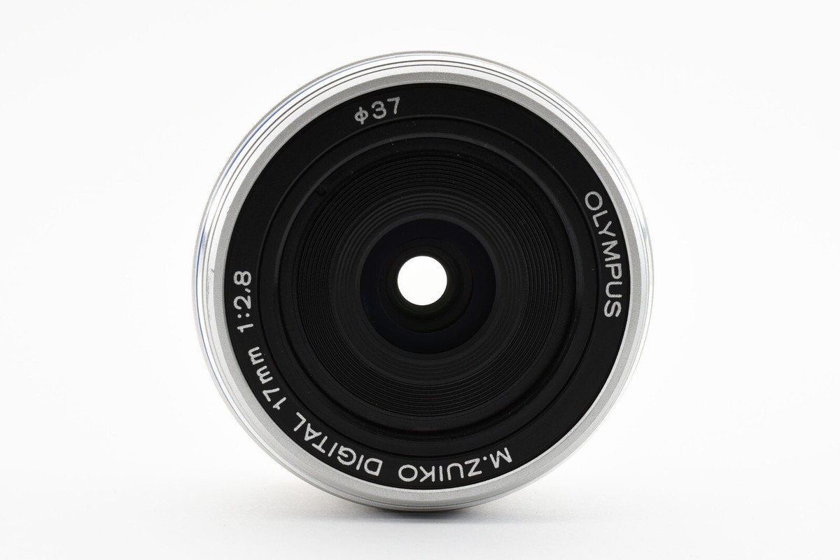 Olympus M.ZUIKO Digital 17mm f/2.8 Silver Pancake From JAPAN