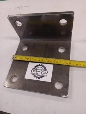 Mezzanine Floor Angle Bracket x 10mm Thick x 200mm RSJ Bolt on Support Beam