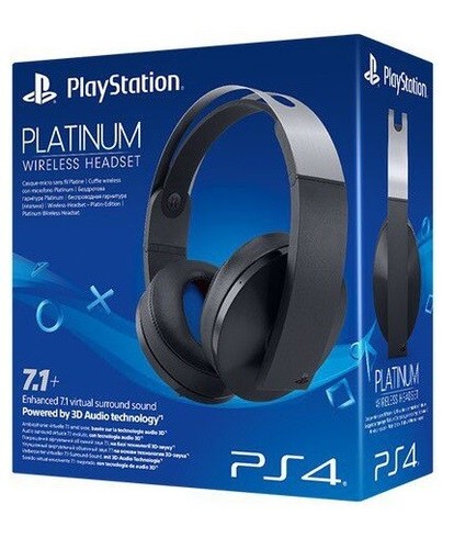 CUFFIE PLATINUM WIRELESS SONY PLAYSTATION 4 7.1 GIOCO HEADSET PS4 PC MAC  NUOVA | eBay