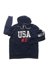 Polo Ralph Lauren Team USA 2020 Summer Olympics Blue Hoodie Medium
