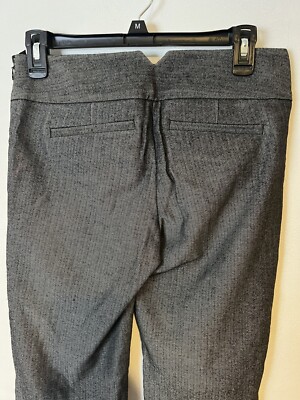 Club Monaco Pants Women Size 0 Pants Wool Tweed Wide Leg Buttons