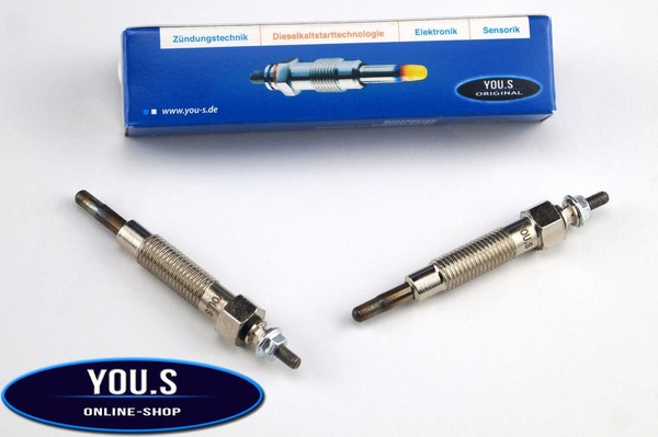 4 StüCk You.S Original GlüHkerzen FüR Hyundai Galloper 2.5 TCI D Bj 1998-2003-image