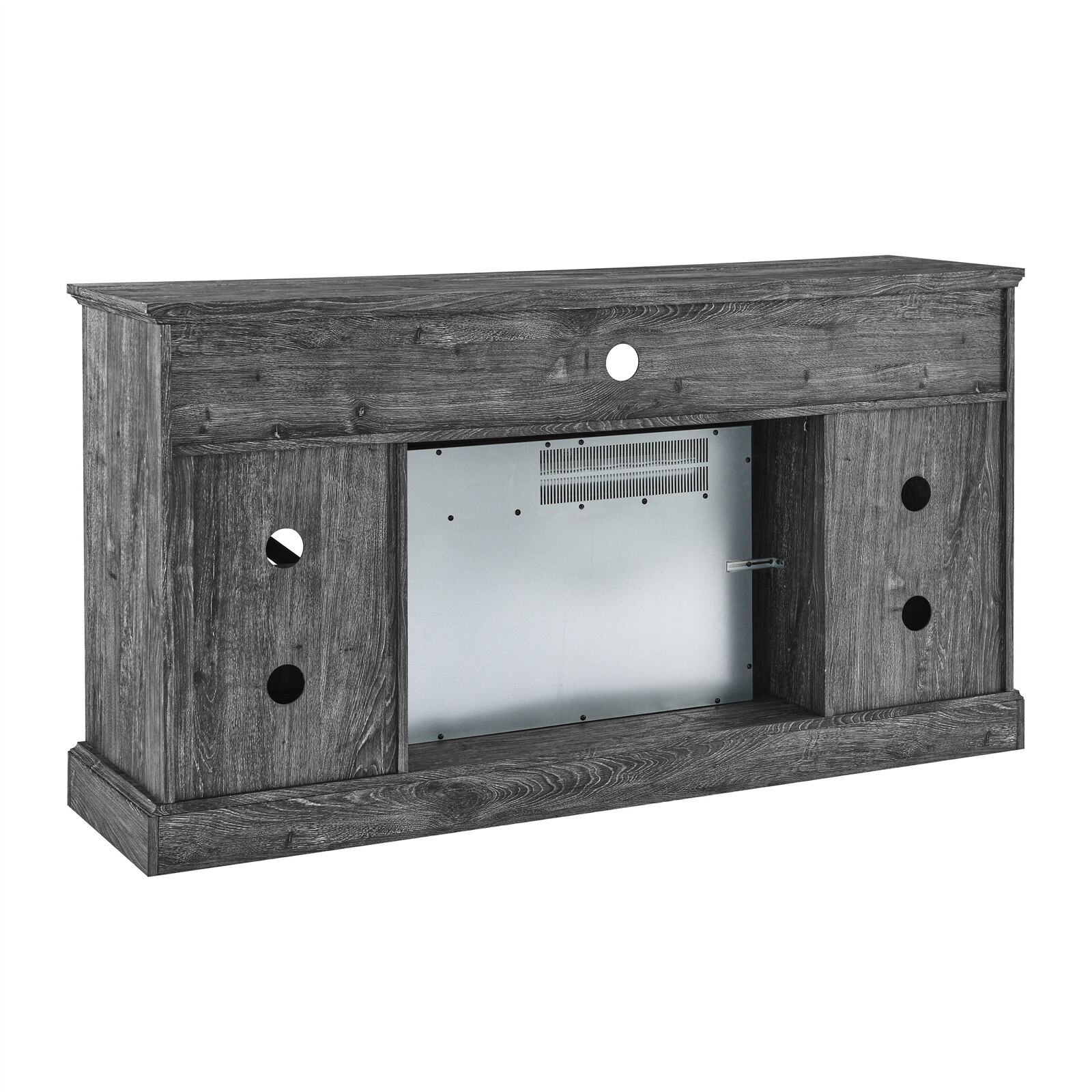 60" Electric Fireplace Entertainment Center TV Stand W/ Infra Red Remote Control