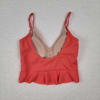 kortni jeane ruffle around top