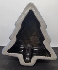 Rowe Pottery Works Handmade Christmas Tree Baker’s Dish