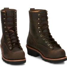 Chippewa Paladin 8" Waterproof Insulated Steel Toe Logger Boot W 73103