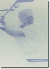 MAIKEL FRANCO 2013 Rize Rookie Printing Press Plate WORLD CLASS RC 1/1
