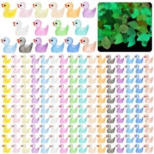 240pcs Luminous Mini Resin Duckstiny Ducks Glow In The Darklittle Duckssmall Duc