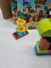 Lego Duplo 10539 Beach Racing Neverland Pirates Captain Hook Skully