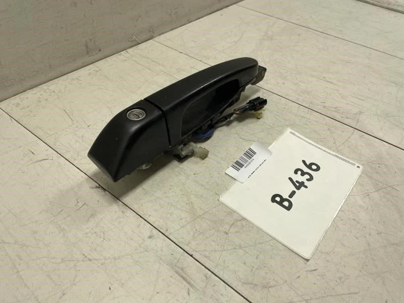 KIA SEDONA LX 2008 manija exterior de la puerta del conductor delantera izquierda negra medianoche OEM+ Foto 3 de 4