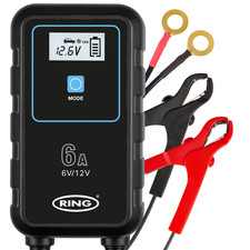 Ring Automotive SMARTCHARGE 6 car battery smart charger & maintainer 6/12v 6 amp
