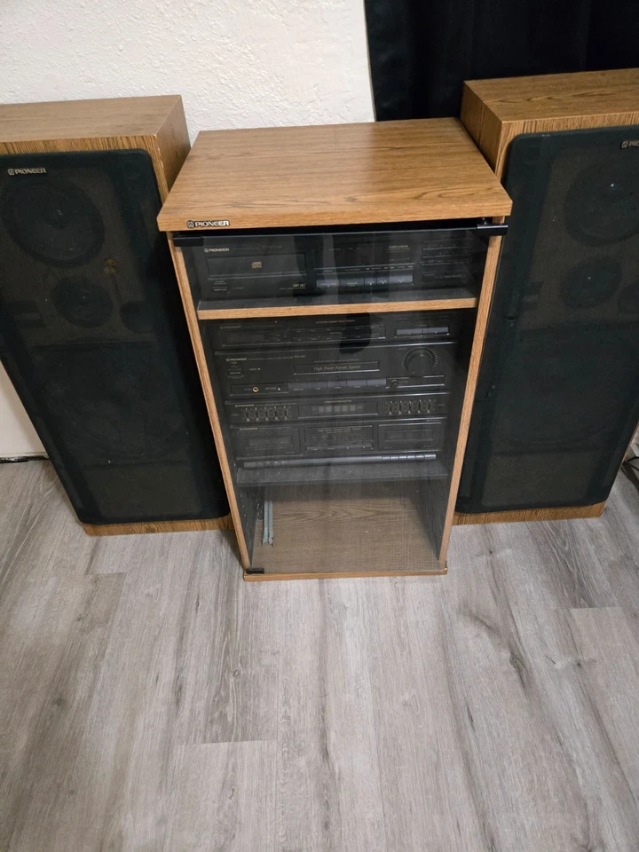 Pioneer home stereo incl. 6-disc CD changer, spectrum analyzer, Dolby ProLogic s - Image 3 of 4