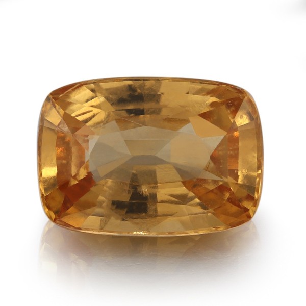 Cavill Ring Sterlingsilber Grossular 7,87Ct Orange Rechteck Damen Echtschmuck-image
