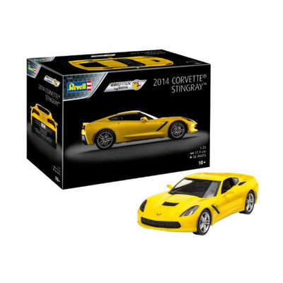 CORVETTE STINGRAY 2014 EASY-CLICK SYSTEM KIT 1:24 Revell Kit Auto Neues Modell
