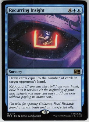 Recurring Insight Commander: Marvel Super Heroes 154 NM R