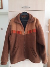 Herren Alpaca-Woll Jacke von Indianern Handgemacht aus Peru M-L Gebraucht