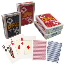 Premium Plastic Poker Cards Texas Playing Cards Standard Sealed Decks Magic new
