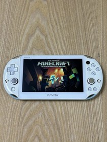 Sony PS Vita PCH-2000 Slim Light Blue White Console Japanese Tested Works