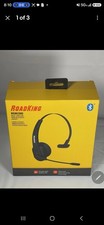 New RoadKing RKING2000 Noise-Canceling Mono Bluetooth Headset. Free Shipping