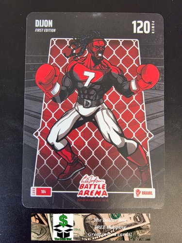 2026 Bo Jackson Battle Arena Dijon Bijan Robinson BRAWL Card 184