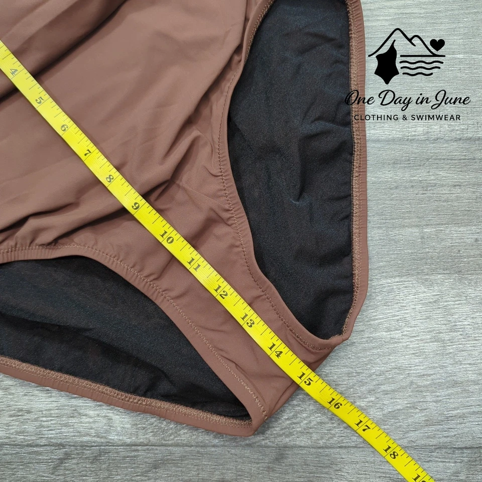 Parte inferior de bikini Gottex Profile cintura alta talla 16 Foto 4 de 4