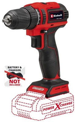 Einhell Power X-Change Akku-Bohrschrauber TE-CD 18/40 Li BL - Solo