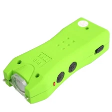 Police 5Million Volt Rechargeable Stun Gun Self-Defense LED Flashlight with Case