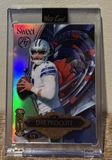 Wild Card Wild Art Dak Prescott Color Match TRUE One of One 2026 Football