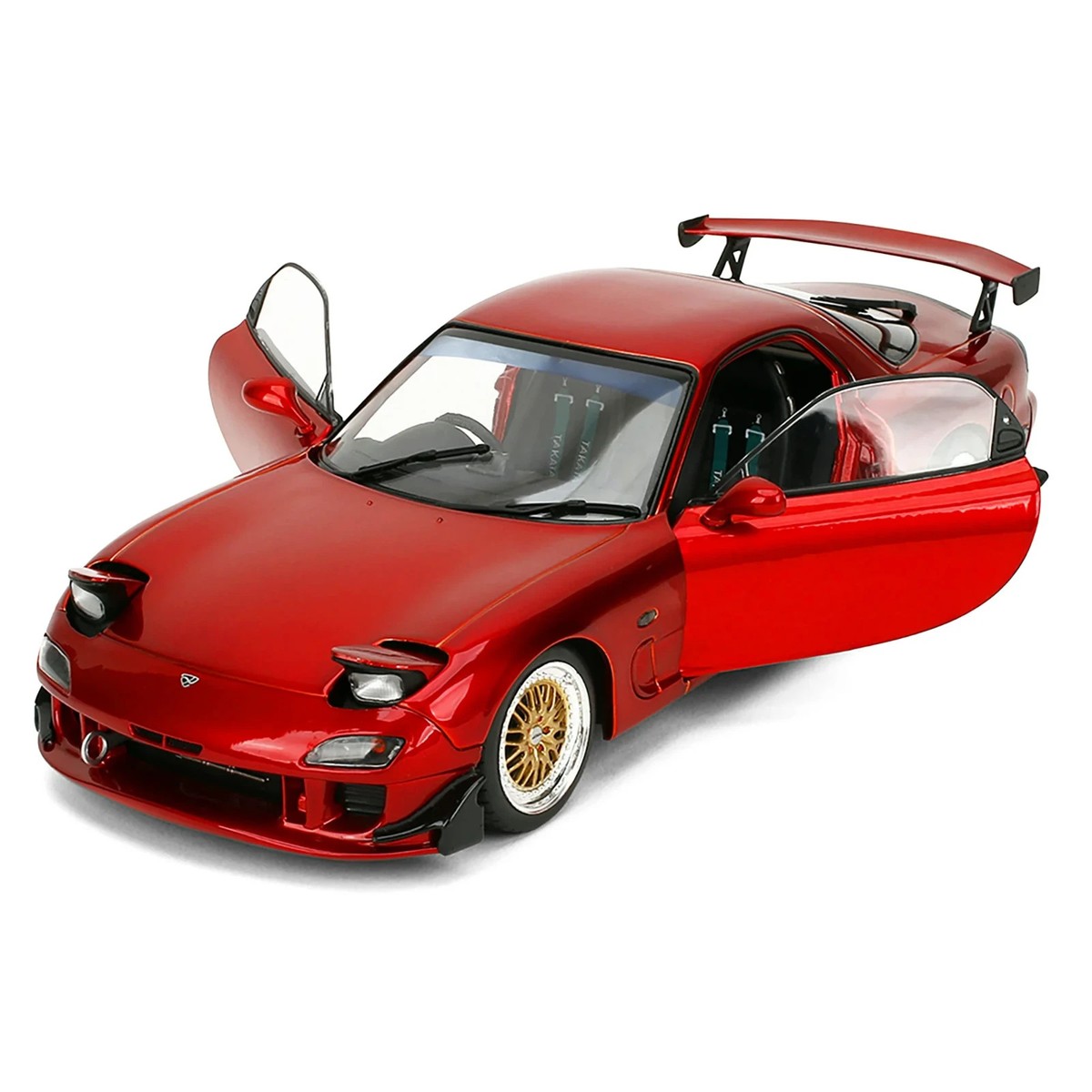 ミニカー 1/43 Mazda RX-7 (FD3S) Type RS Red Jada 1:18 Scale Mazda RX-7 Type RS (FD3S) RHD Red Diecast Model
