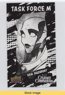 2025 Upper Deck DC Creature Commandos Task Force M Nina Mazursky #M-4 READ 1pi7
