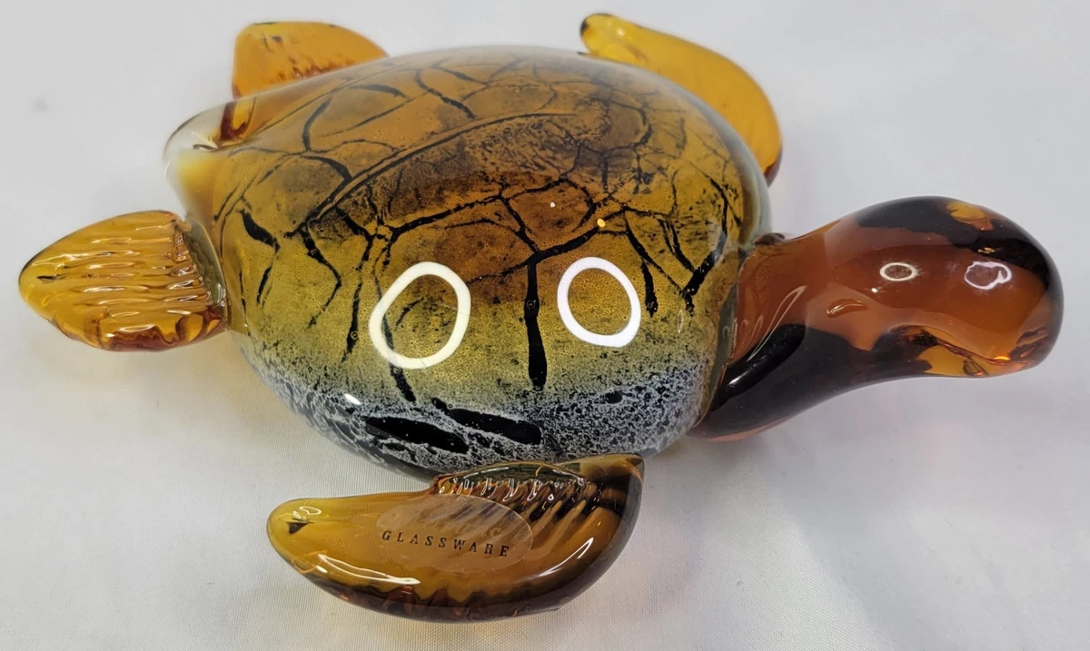 Murano Glass Art Glass Gold Decorative Paperweights Paperweights
