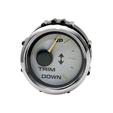 Faria Boat Trim Gauge GP7517A | Mercury Volvo Yamaha 2 Inch Silver