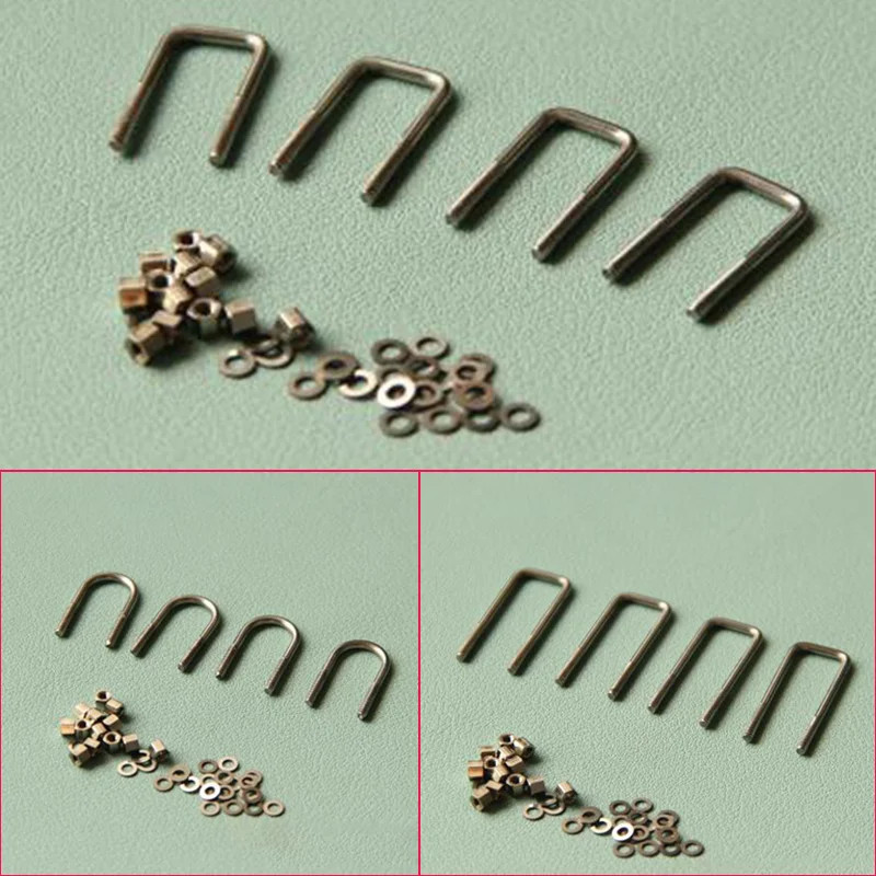 Metal U-shaped Bolts for 1/14 Tamiya RC Truck SCANIA 770S R620 VOLVO BENZ Car